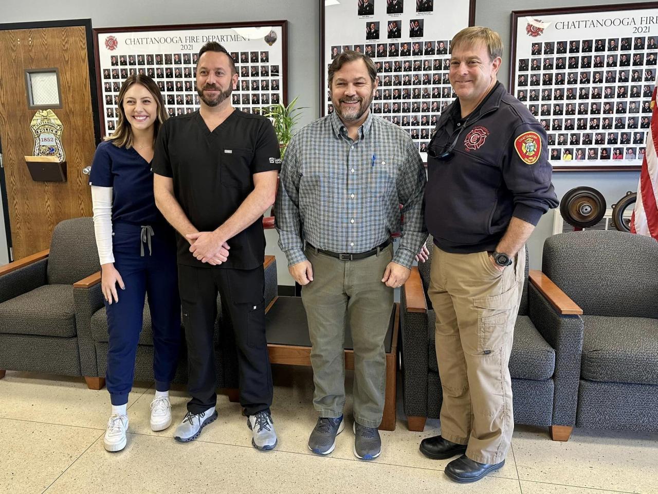 Bomberos sometidos a pruebas de detección de cáncer