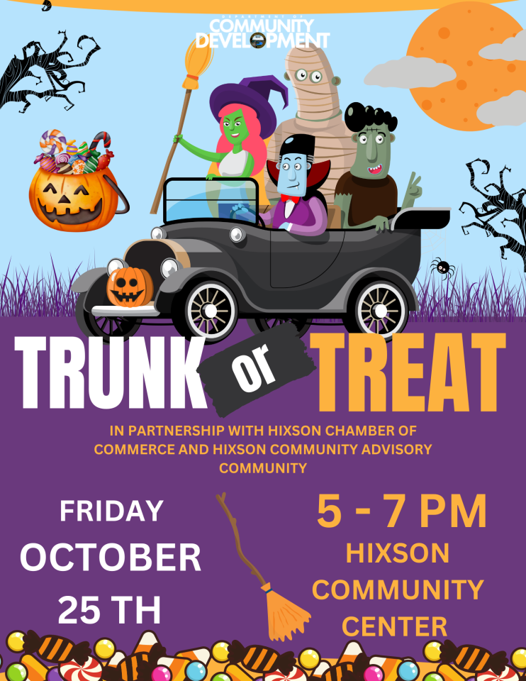 Trunk or Treat en el Hixson Community Center