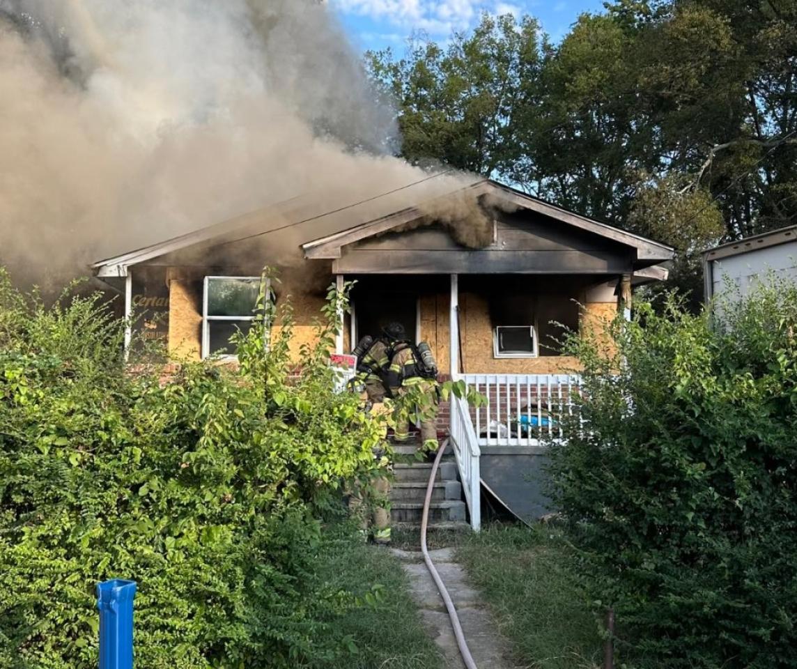 Incendio en la Casa de Quinn Adams St