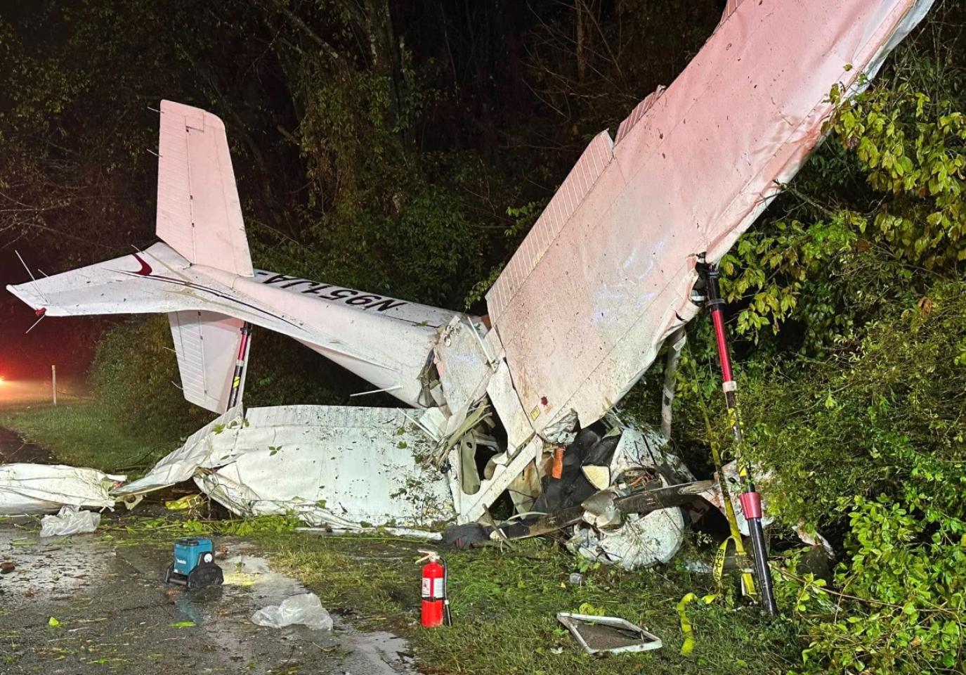 Accidente Aéreo en Shallowford