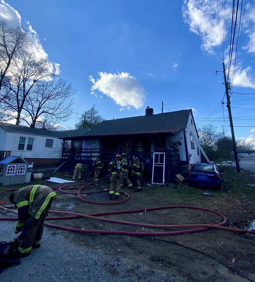 Moore road dryer fire