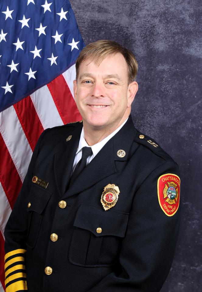 Fire Chief Phil Hyman