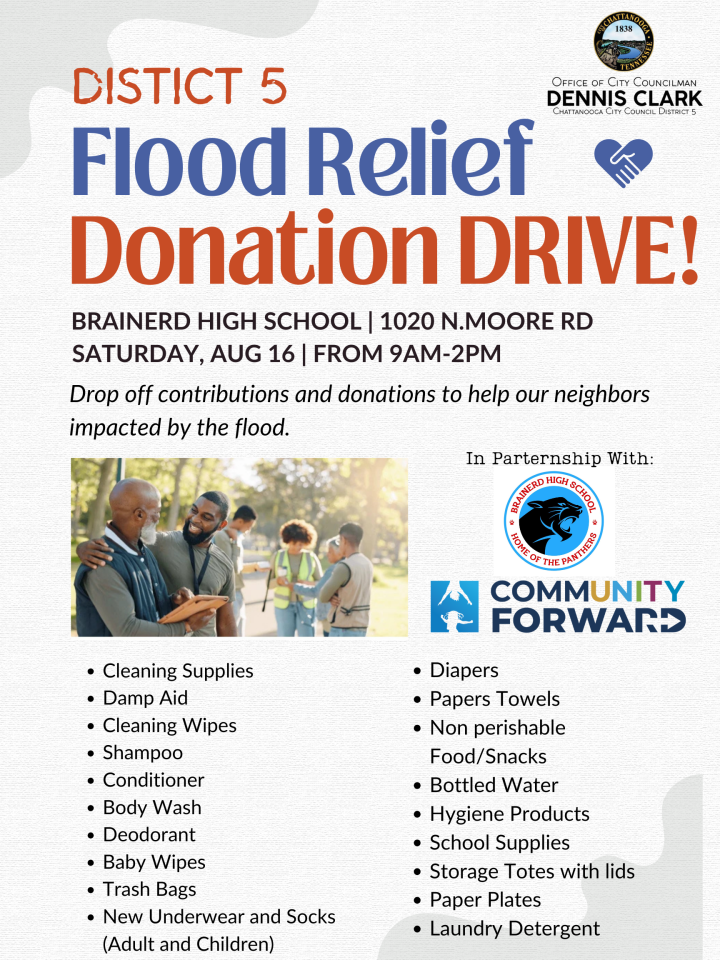 Flyer for Flood Relief