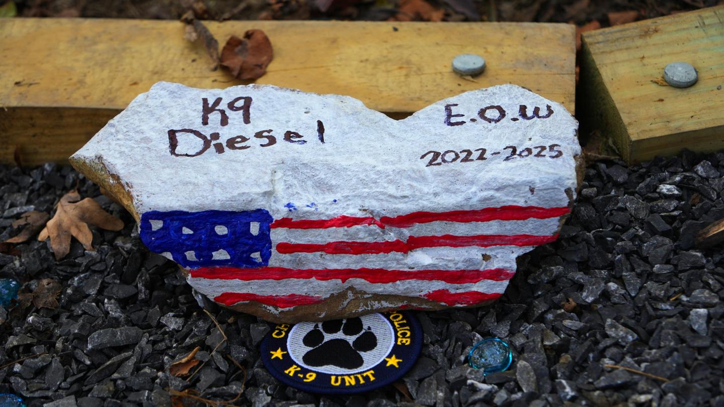 Grave Marker for Diesel