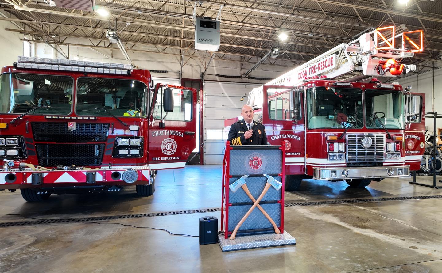 Vista frontal de Ladder 21