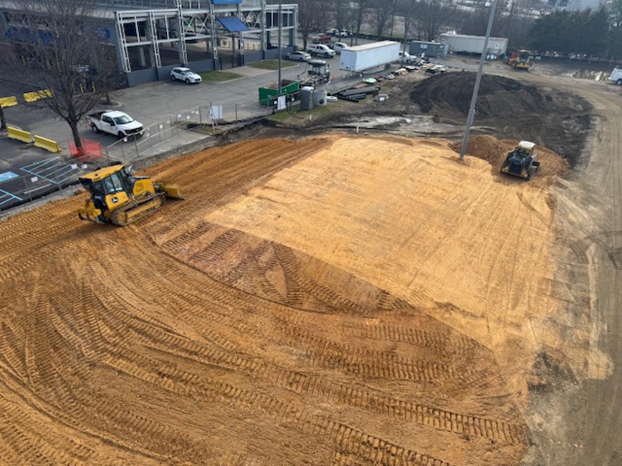 Image of Skatepark improvements underway