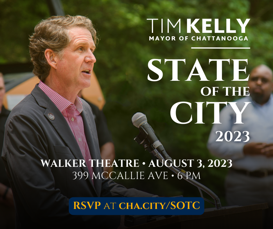 Poster State of the City Event 2023 