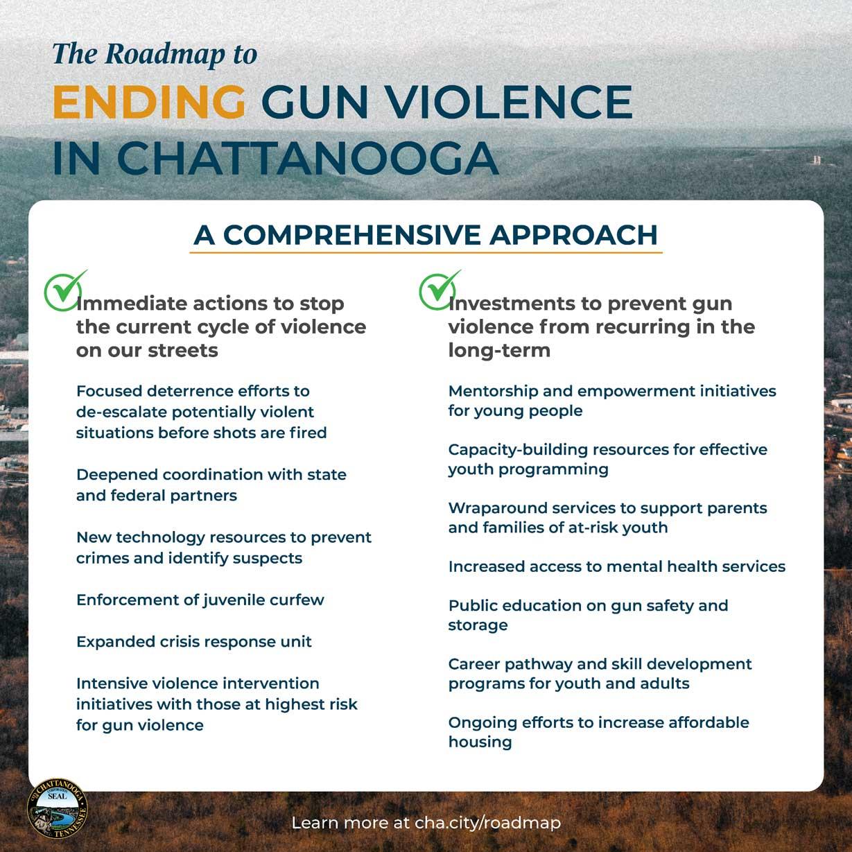 The road Map of Ending Gun VIolence in CHattanooga