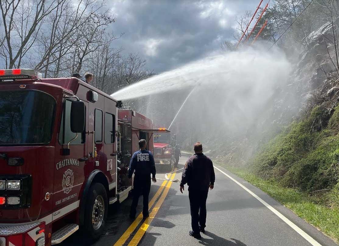 CFD deploys to help with Sevier County wildfires