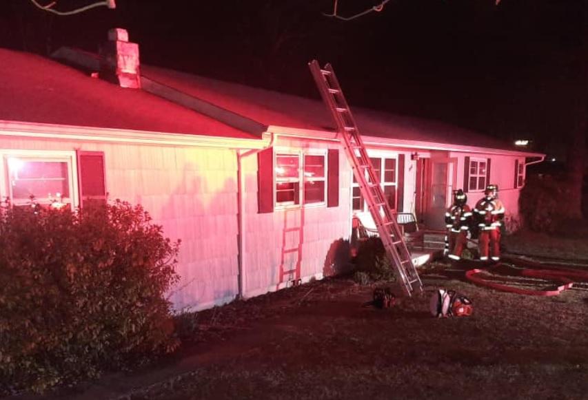 CFD works two house fires in short time span in Lookout Valley & Hixson