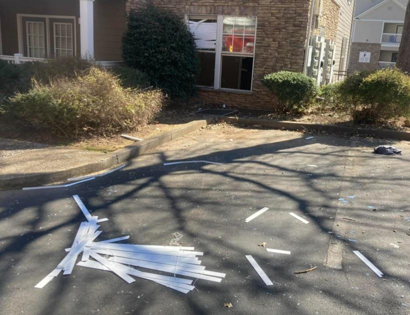 Reacción química causa pequeña explosión dentro de un apartamento en Chattanooga
