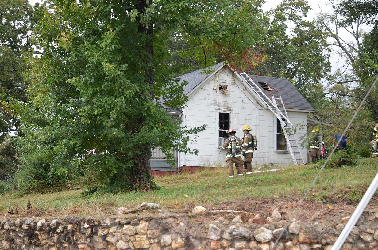 Fire Damages Vacant House in North Chattanooga
