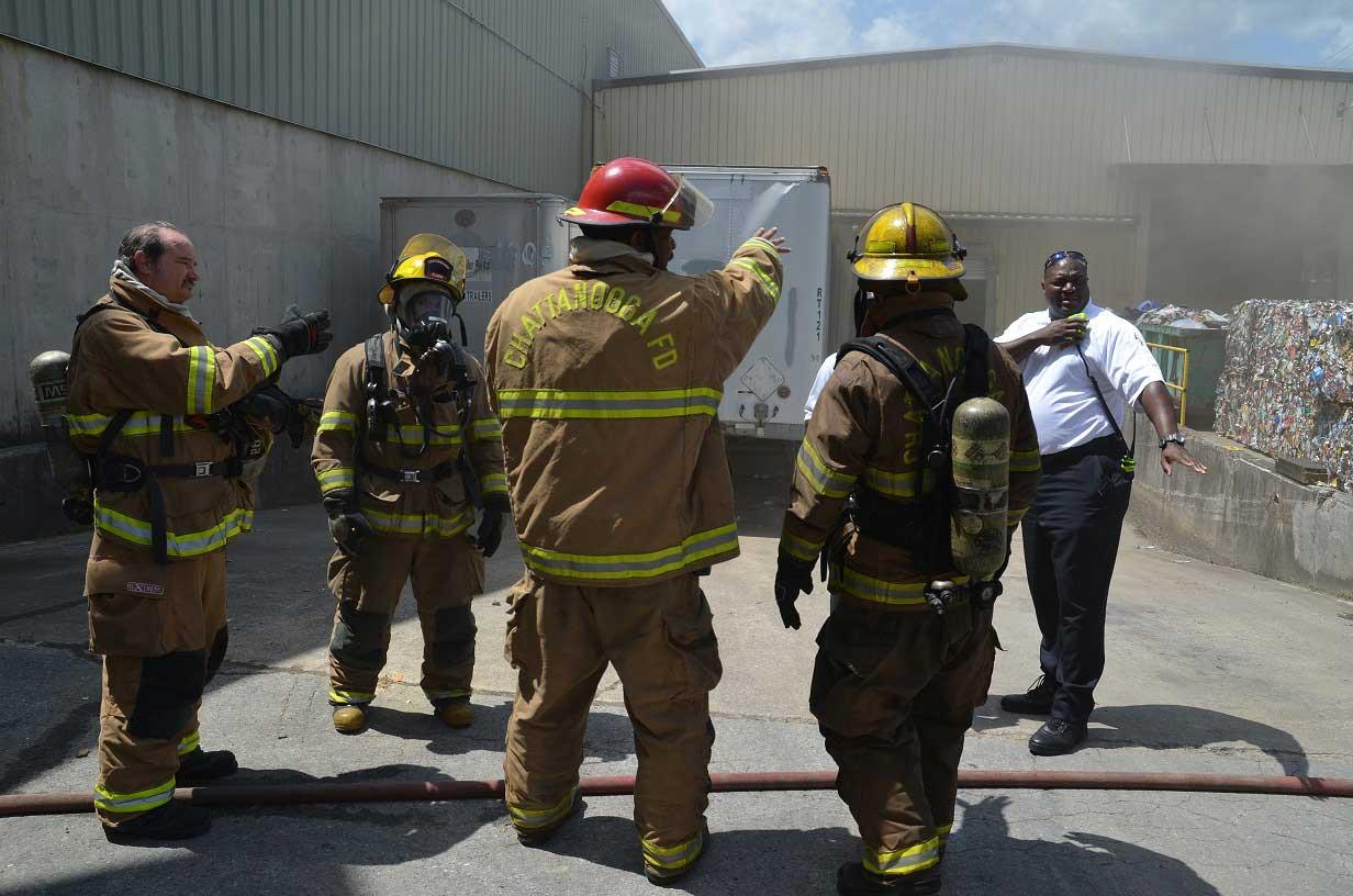 Fire Forces Evacuation at Orange Grove Center