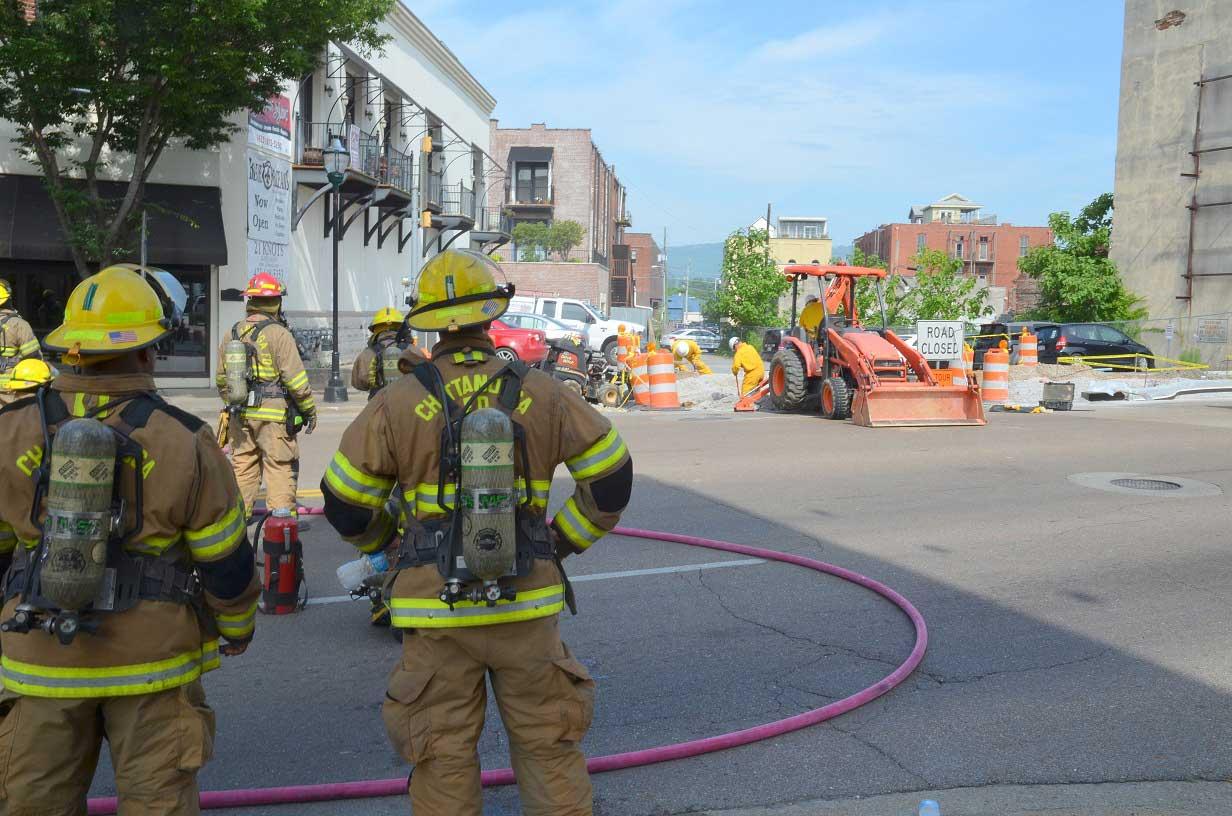 Gas Leak Forces Small Evacuation on Market Street