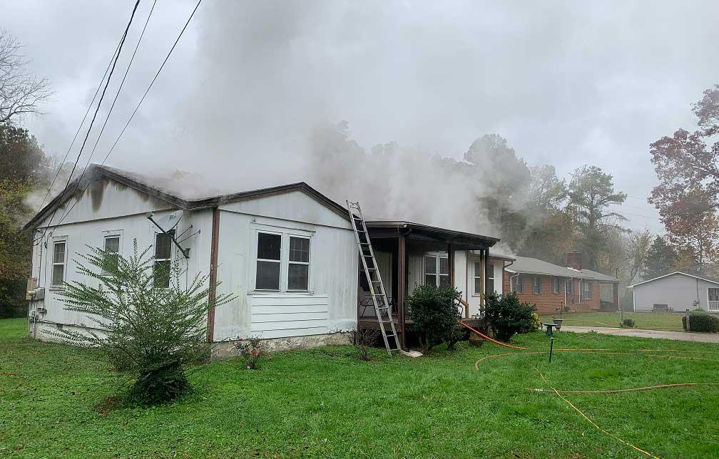 Greens Road house fire causes extensive damage