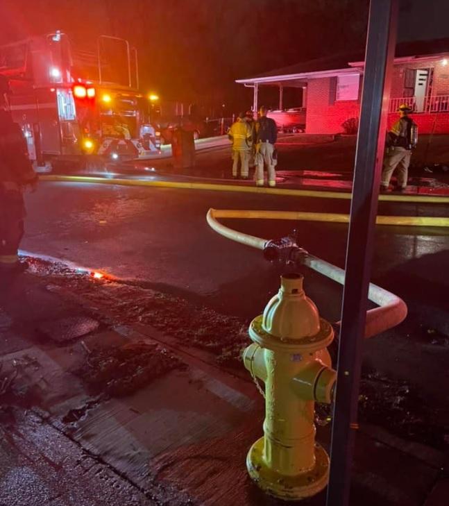 Kitchen fire damages Huff Place home