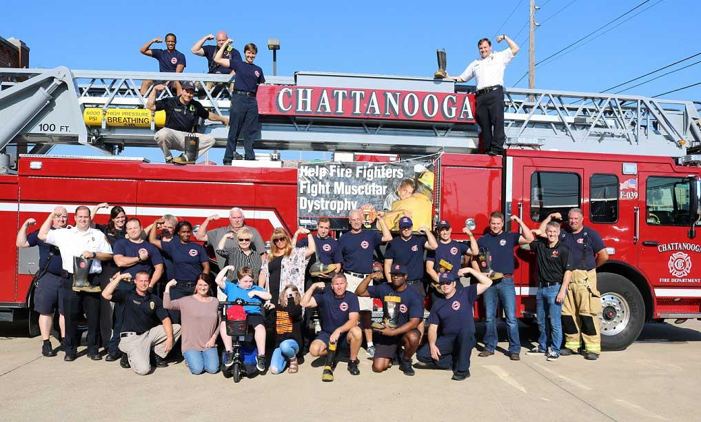 MDA Ambassador Kicks Off Firefighter Fundraising Drive for MDA