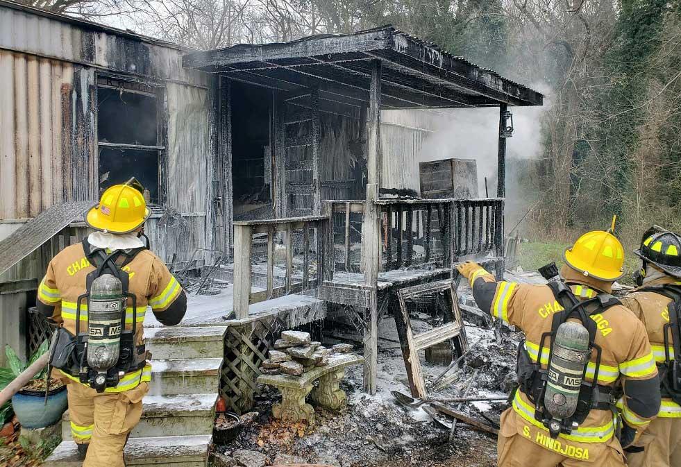No injuries in Lookout Valley trailer blaze