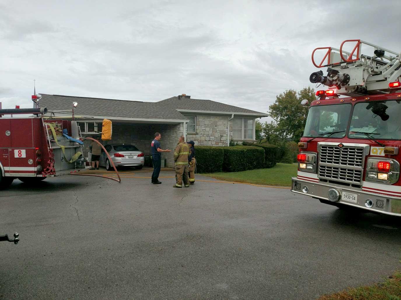 No Injuries in Morning House Fire