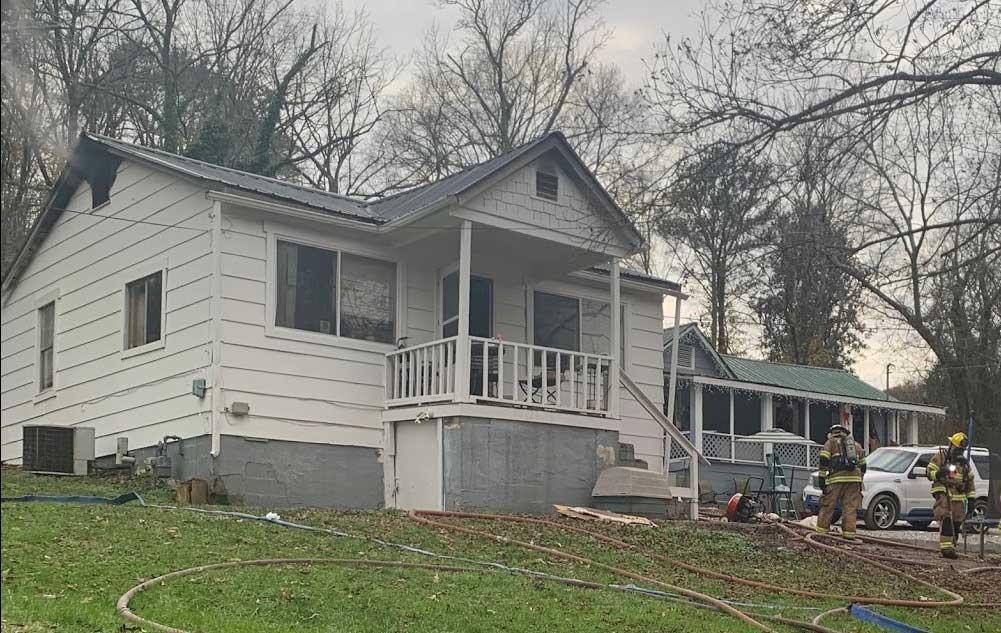 Resident, pet safe following New York Ave. house fire