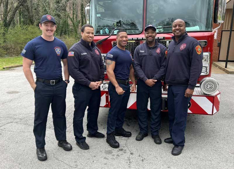 Unforgettable moment for Engine 15 Red Shift crew