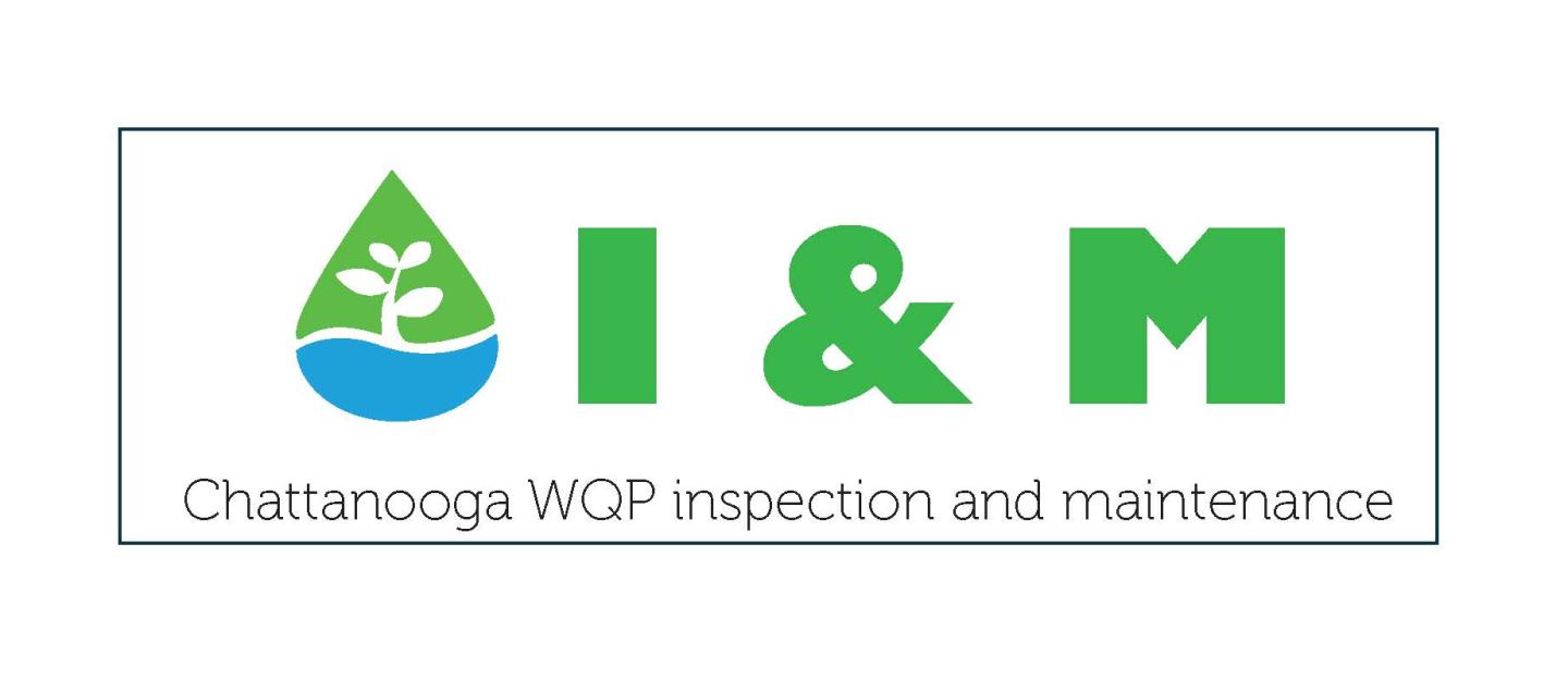 Chattanooga WP inspection and maintenance: I & M logo with a plant inside.
