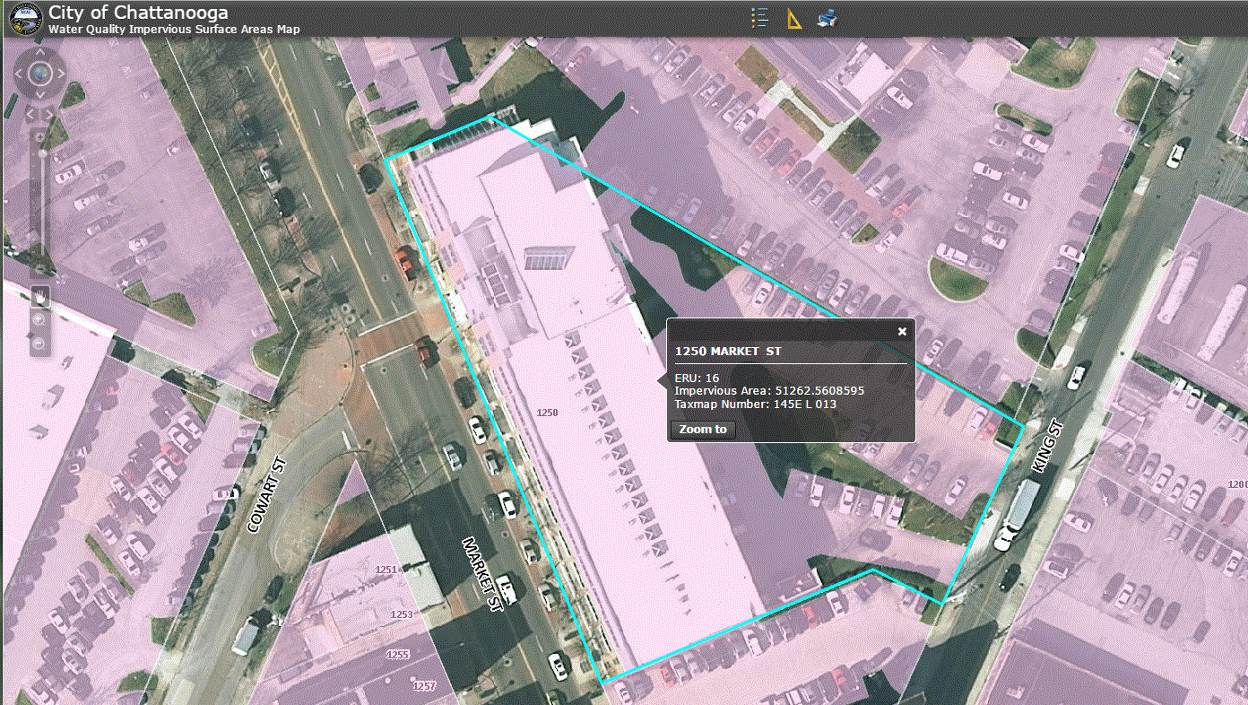 map stormwater fees